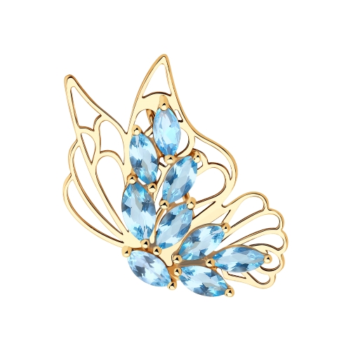 (740320) (Брошь) Au 585