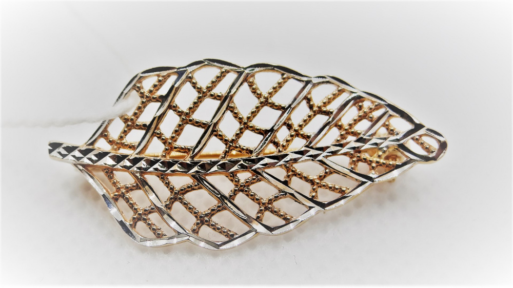 (Б-0005-Р) (Брошь) Au 585