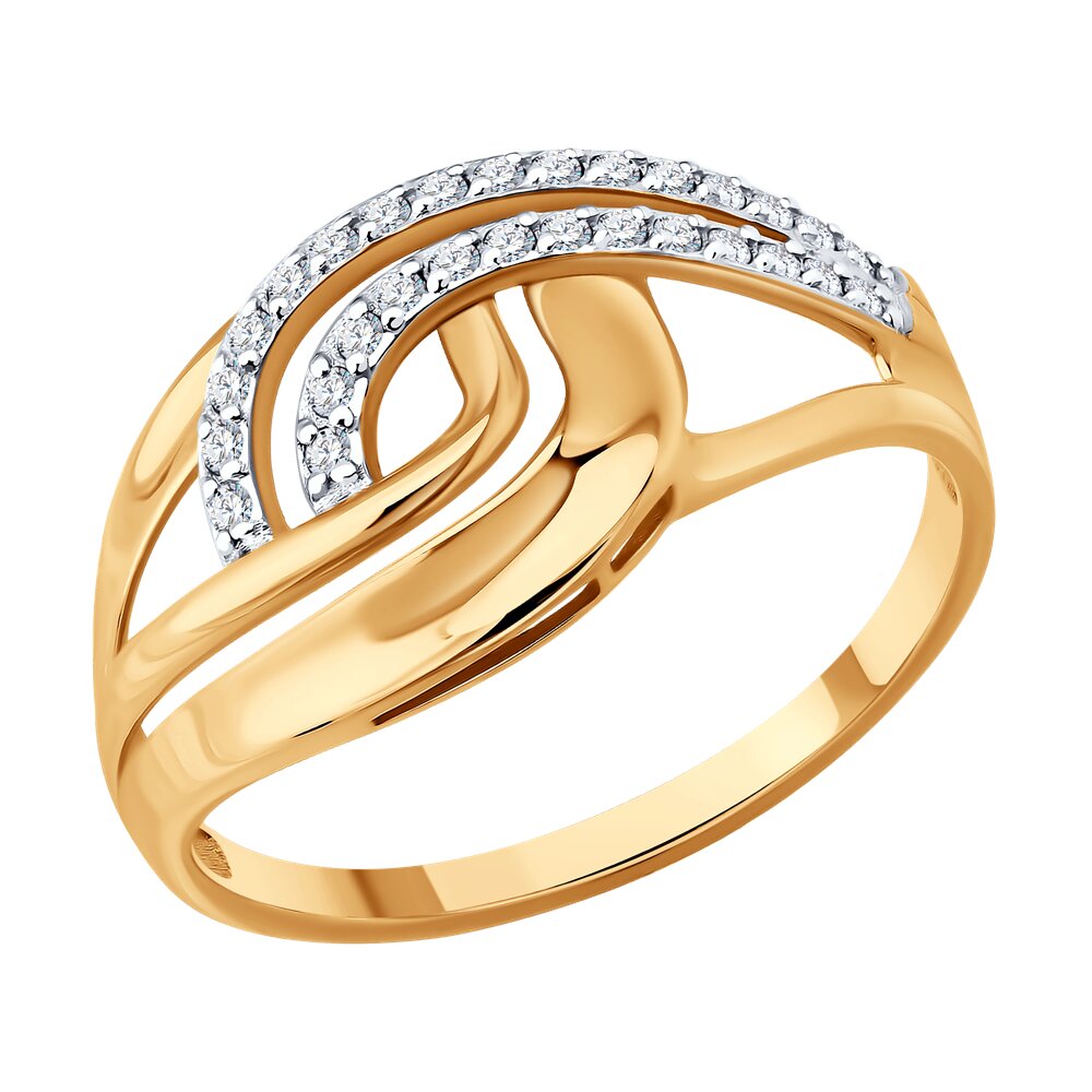 (019711) (Кольцо) (Au 585)