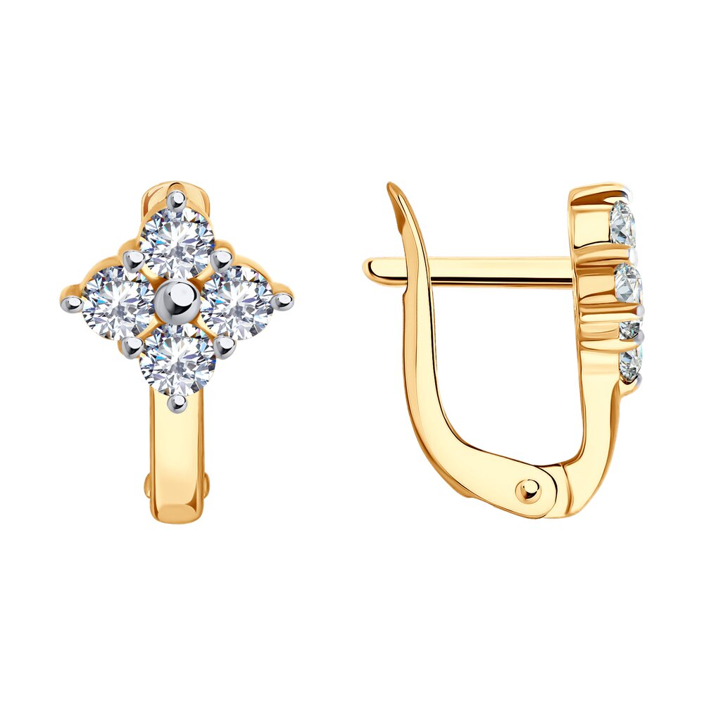 (51-120-02763-1) (Серьги) (Au 585)