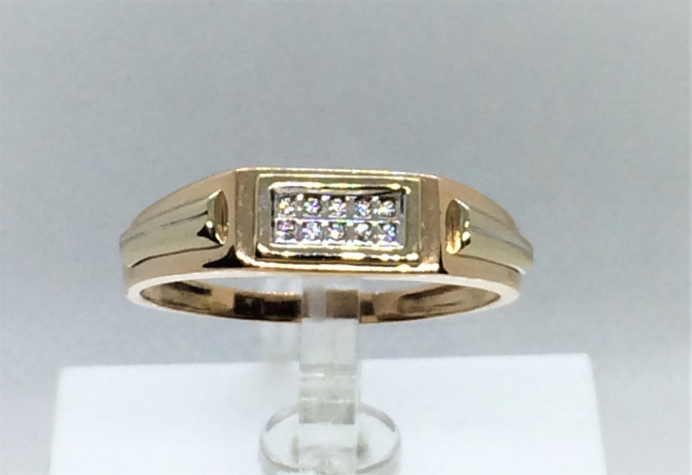 (кр-608) (Кольцо) (Au 585)