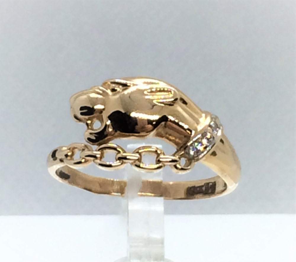 (кр-550) (Кольцо) (Au 585)