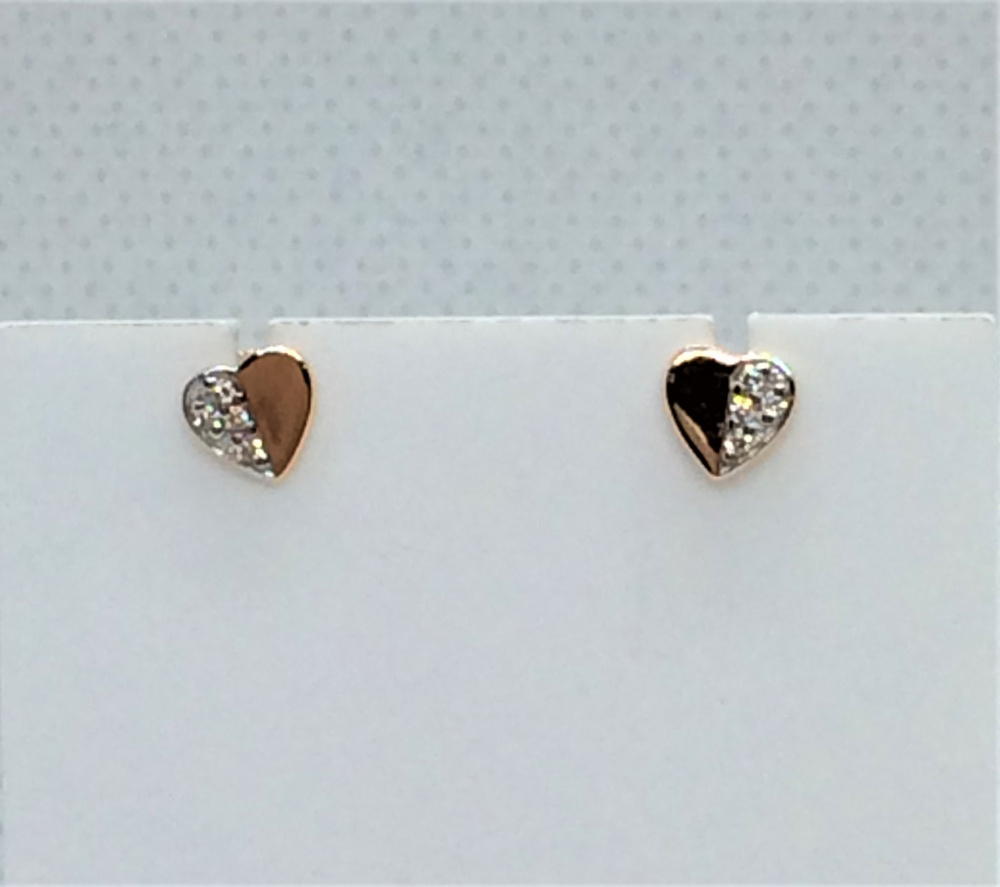 (ср-334) (Серьги) (Au 585)