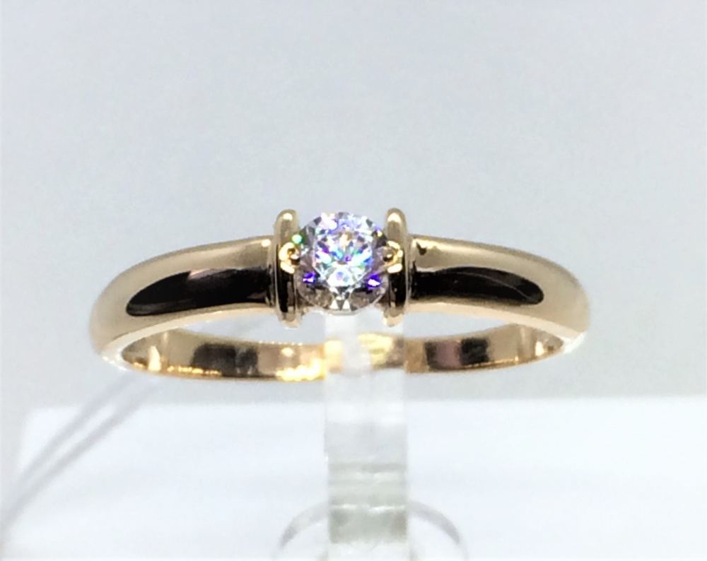 (кр-544) (Кольцо) (Au 585)