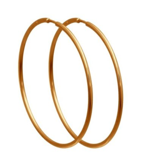 (Конго 1,5) (Серьги) Au 585