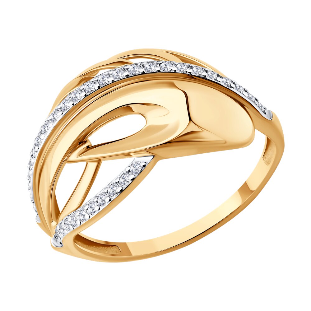 (019706) (Кольцо) (Au 585)