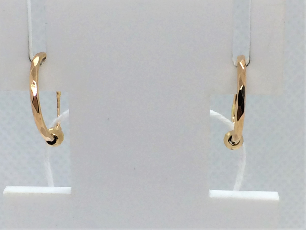 (ср-491) (Серьги) (Au 585)