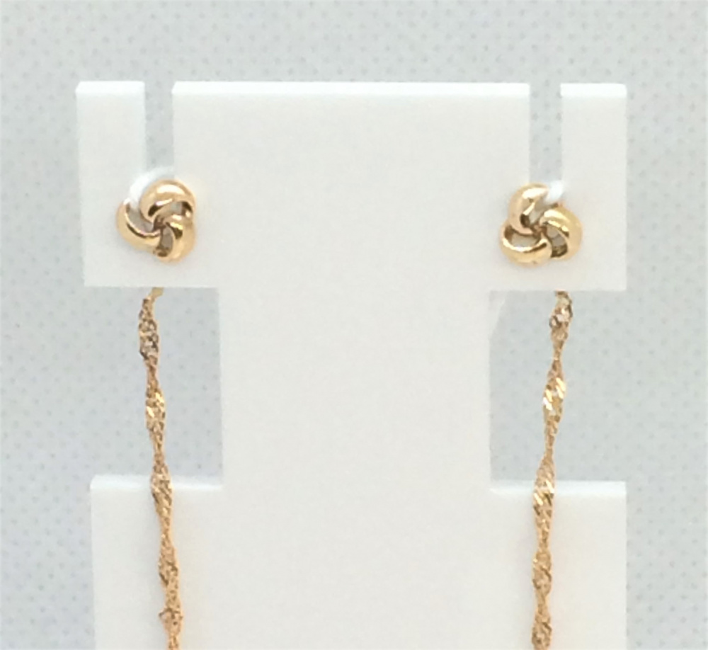 (ср-198) (Серьги) (Au 585)