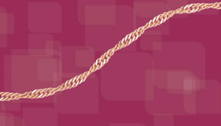 (8040051П-50) (Цепь) (Au 585)