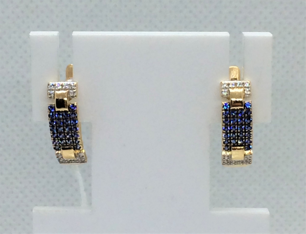 (ср-500) (Серьги) (Au 585)