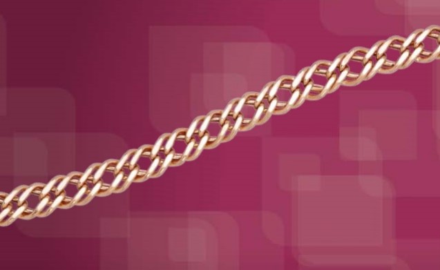 (8040154П-40) (Цепь(Р)) (Au 585)