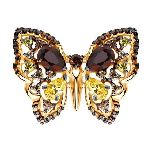 (93040020) (Брошь) (Ag 925)