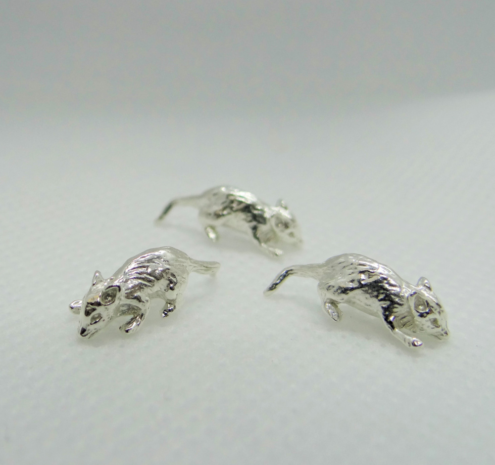 (мышь) (сувенир) Ag 925