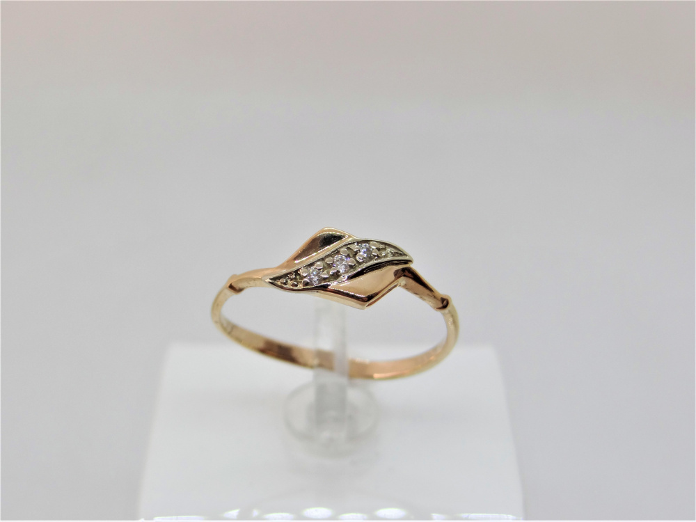 (к-014) (Кольцо) Au 585