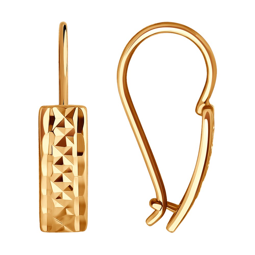 (0200347) (Серьги) (Au 585)