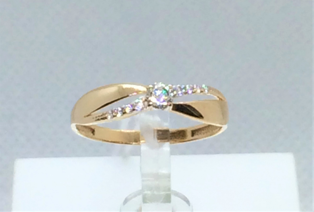 (кр-553) (Кольцо) (Au 585)