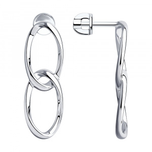 (94024098) (Серьги) (Ag 925)