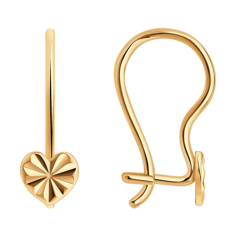 (021633) (Серьги) (Au 585)