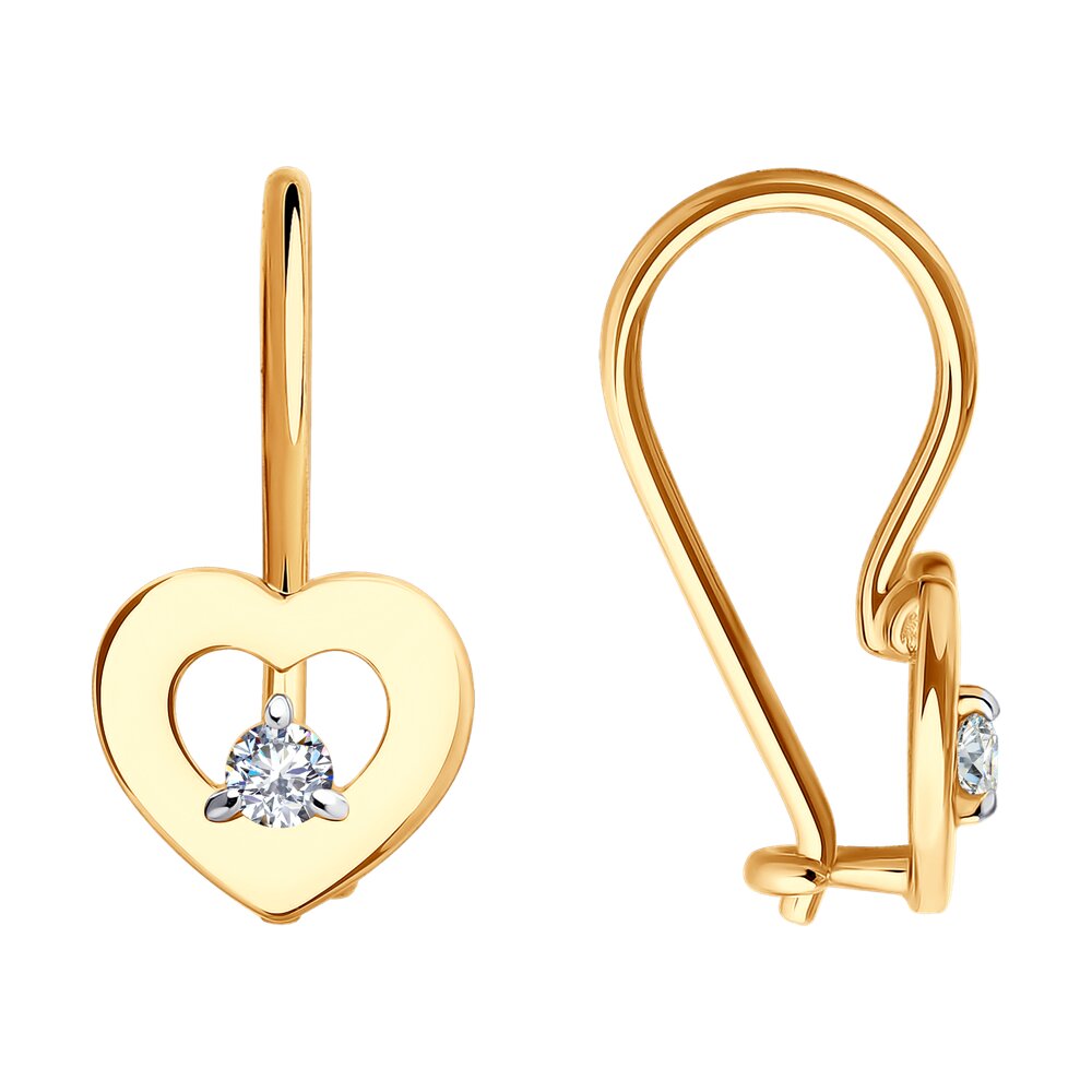 (51-120-02252-1) (Серьги) (Au 585)