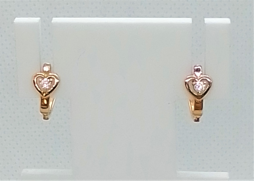 (ср-460) (Серьги) (Au 585)