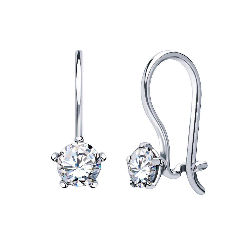 (2807-925) (Серьги) (Ag 925)