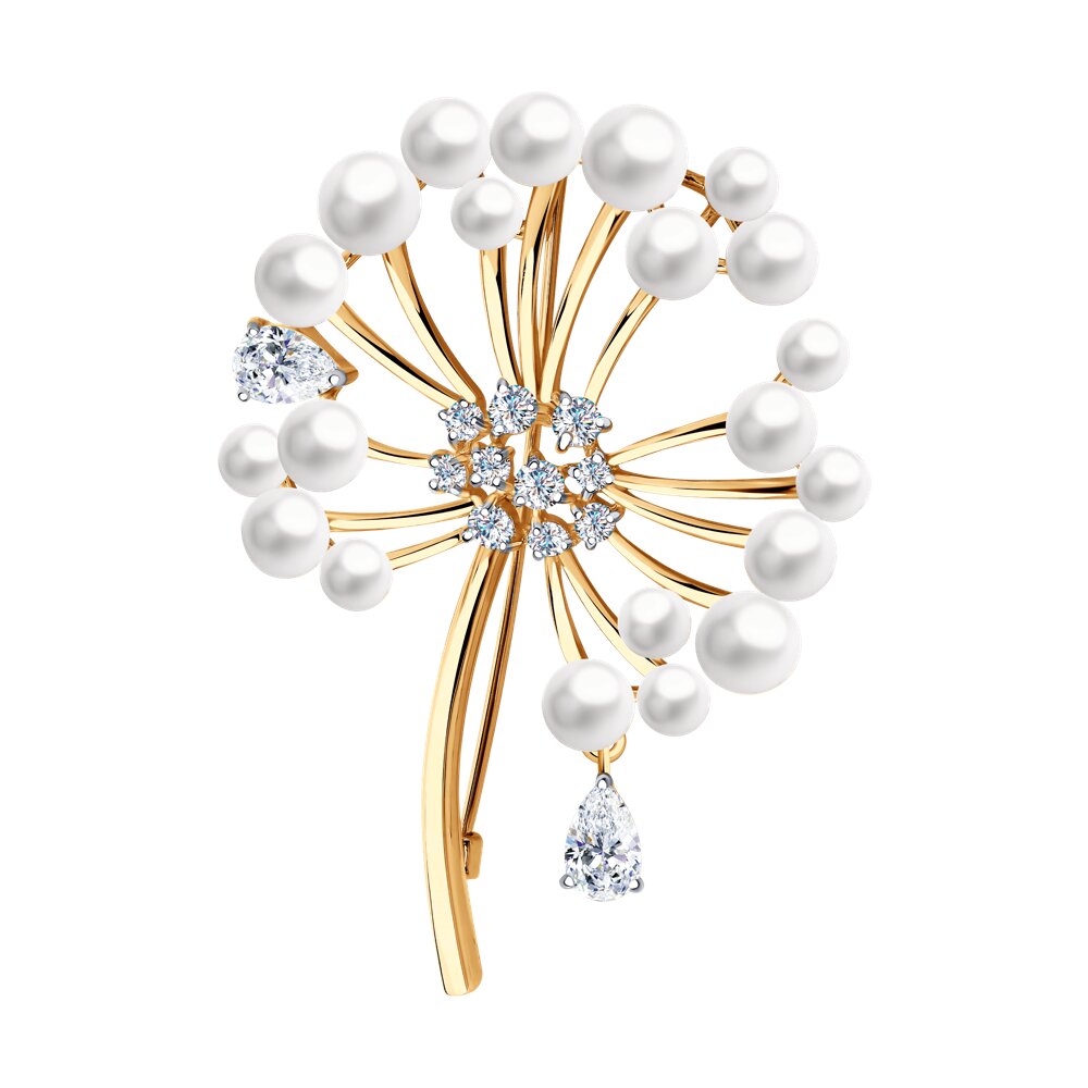 (794047) (Брошь) (Au 585)