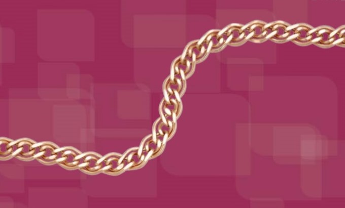 (7060155-19) (Браслет) (Au 585)